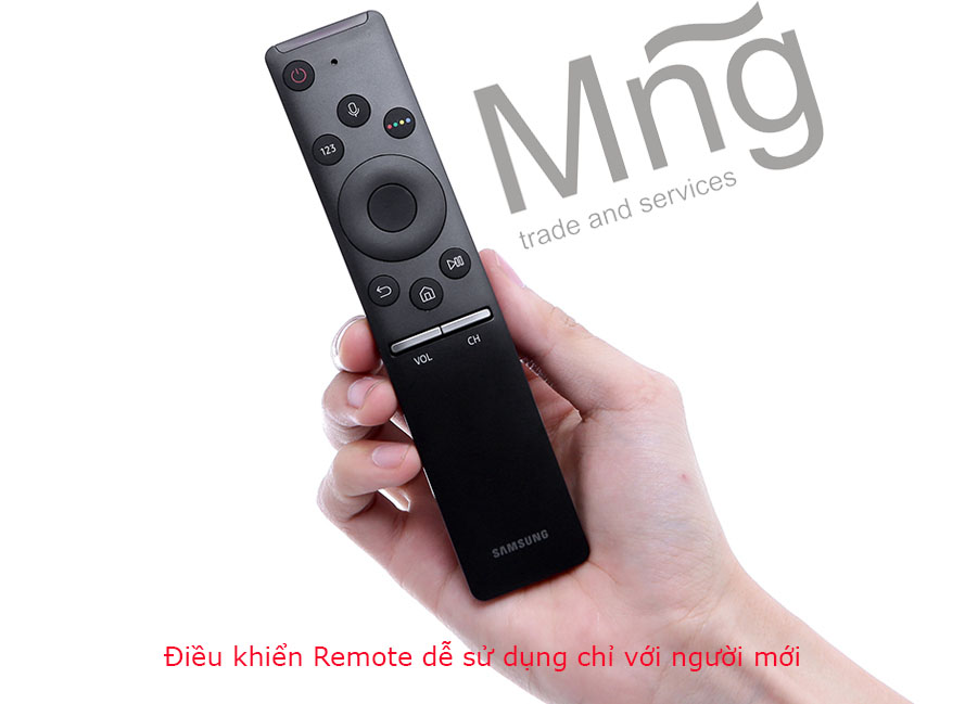Điều khiển Remote dễ sử dụng