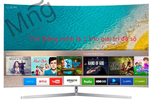 Ứng dụng giải trí đa dạng