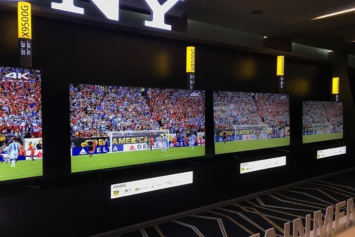 dòng tivi android sony