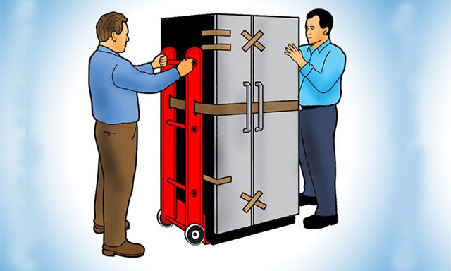 Di chuyển tủ lạnh như thế nào để an toàn và chống rung sóc?