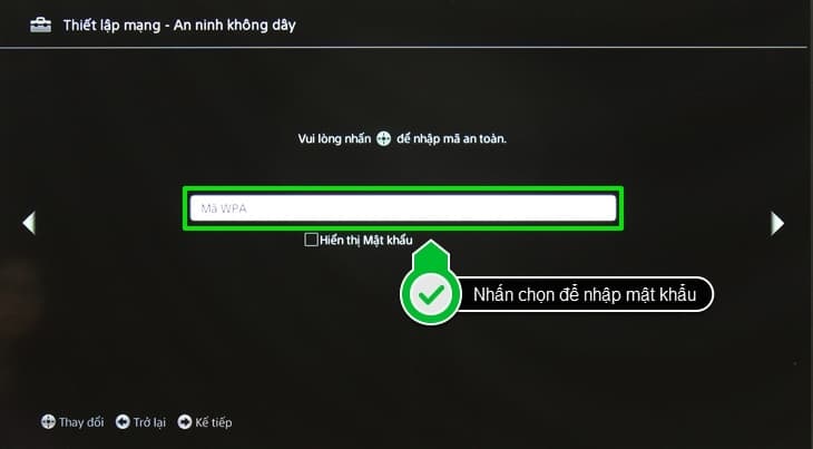 cách kết nối mạng cho tivi sony 12