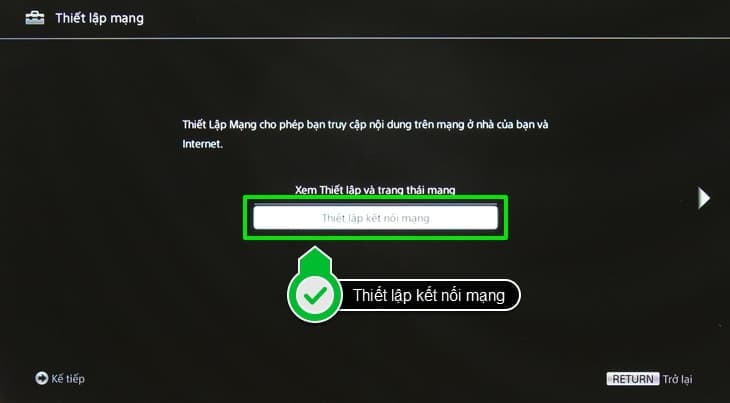 cách kết nối mạng cho tivi sony 6