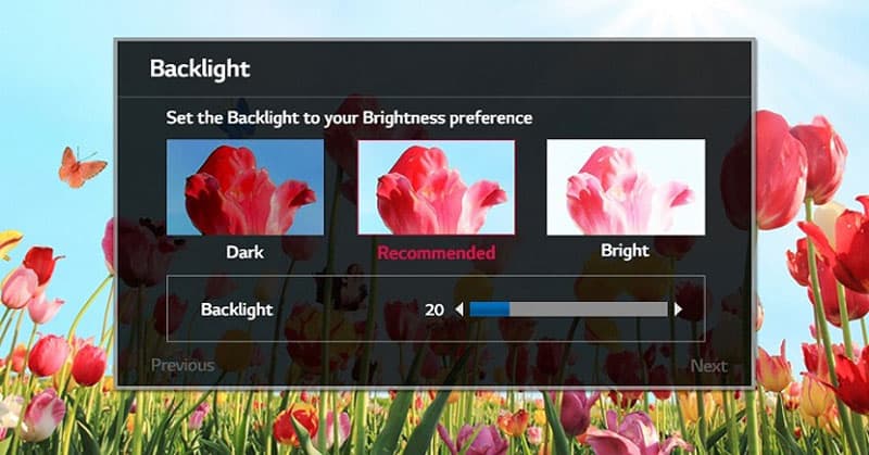 Picture Wizard trên tivi LG