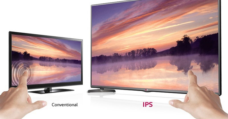 Tấm nền IPS trên tivi LG