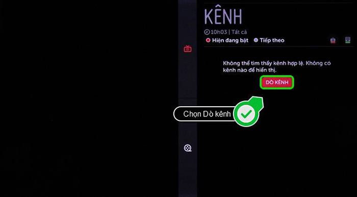 hướng dẫn dò kênh tivi lg dò kênh
