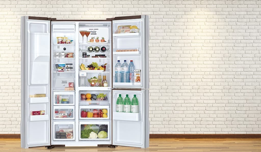 Tủ lạnh 3 cánh Inverter 584 Lít HITACHI R-FM800GPGV2