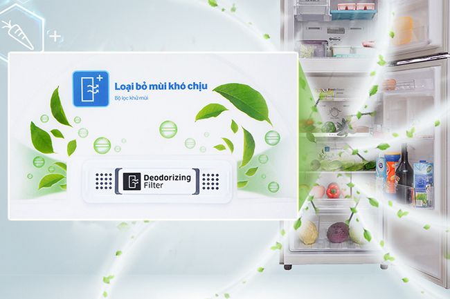 Khám phá những công nghệ nổi bật của chiếc tủ lạnh SBS LG GR-B247JDS - công nghệ kháng khuẩn khử mùi