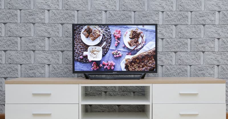 Kích cỡ tivi sony