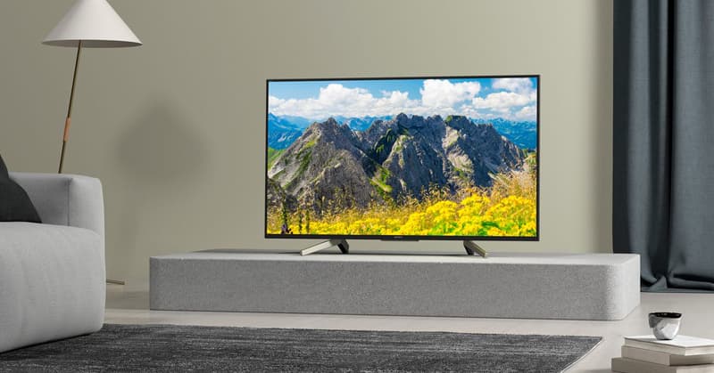 Hình ảnh tivi sony 4K