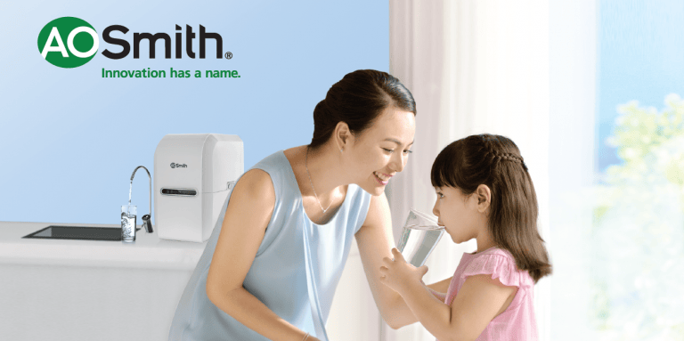 Máy lọc nước AO Smith loại bỏ kim loại năng khỏi nước