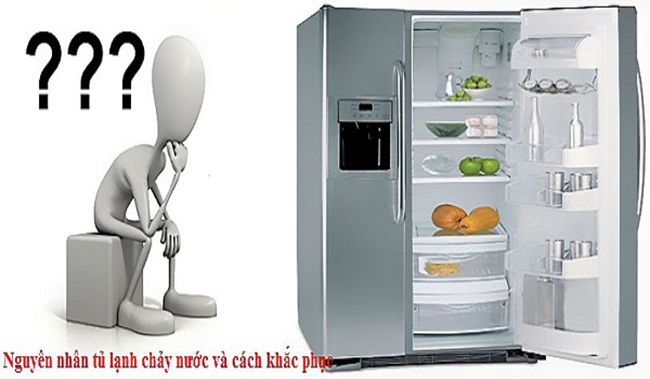 Tủ lạnh LG bị chảy nước thì phải làm sao? - Nguyên nhân và cách khắc phục