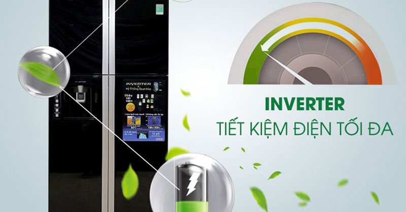 công nghệ inverter tủ lạnh hitachi