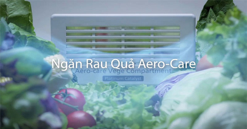 ngăn rau quả Aero-Care tủ lạnh hitachi