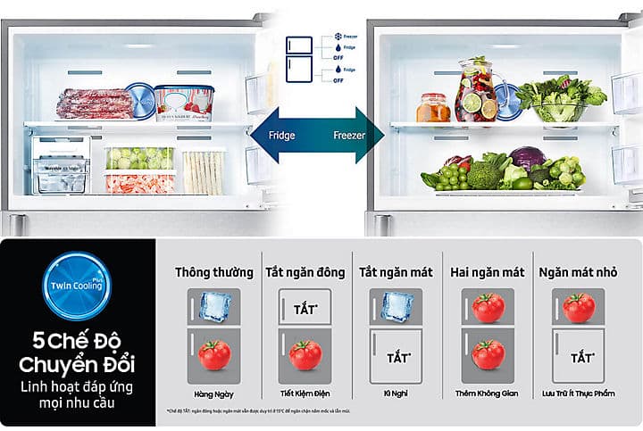 chọn chế độ linh hoạt