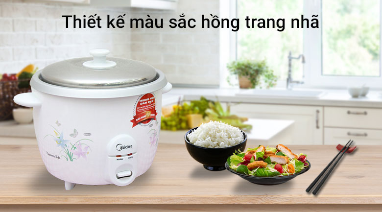 Nồi cơm điện Midea 1.8 lít MR-GM18SA