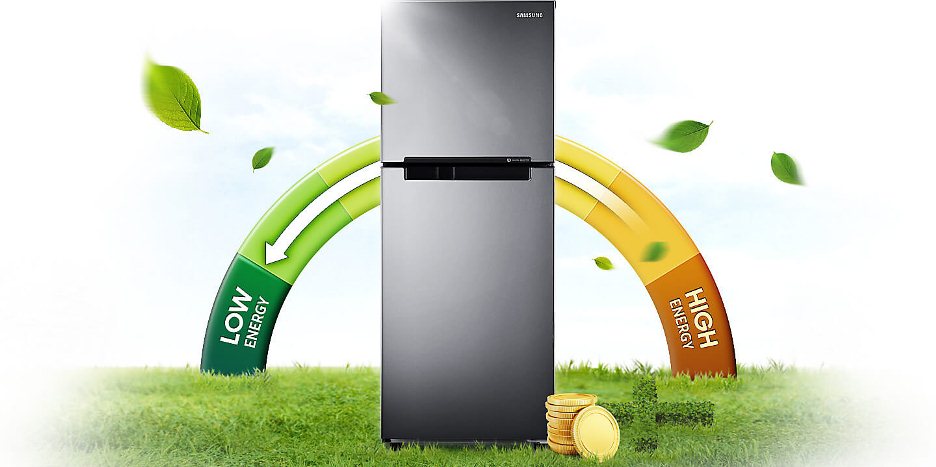 TỦ LẠNH 2 CỬA SAMSUNG DIGITAL INVERTER 203L RT19M300BGS Mã hàng: RT19M300BGS