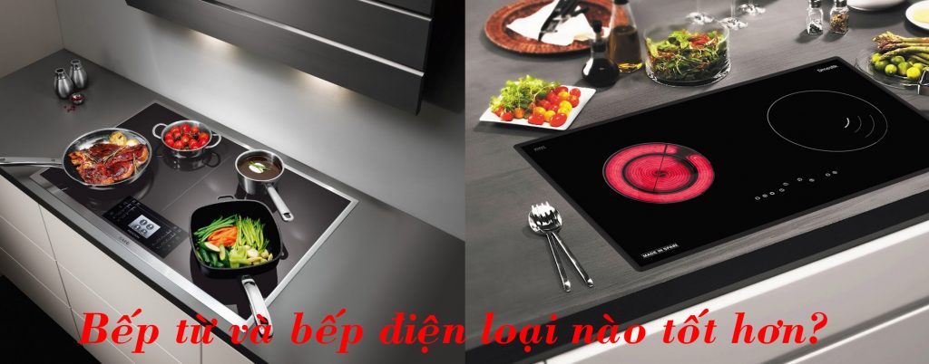 Bếp từ và bếp điện từ