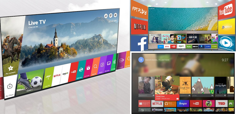 Tư vấn chọn mua Smart Tivi phù hợp với thời đại 4.0