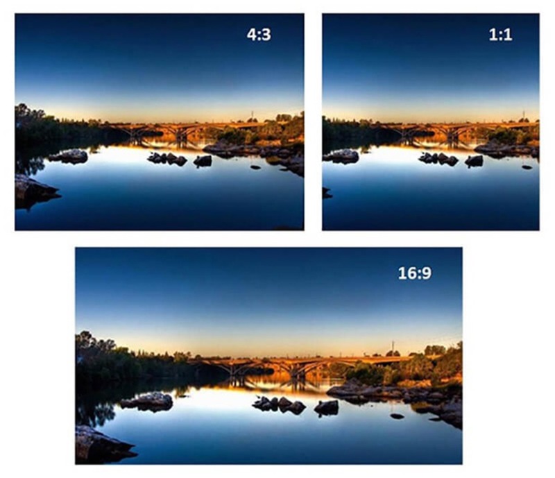 Màn hình tivi có tỉ lệ khung hình chủ yếu là 16:9, màn hình máy tính sử dụng nhiều tỉ lệ khung hình khác nhau phổ biến như: 16:9; 4:3; 5:4; 16:10