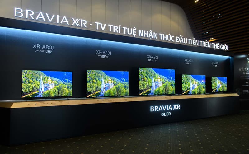 Tivi Sony nổi tiếng với chất lượng hình ảnh tự nhiên, sắc nét