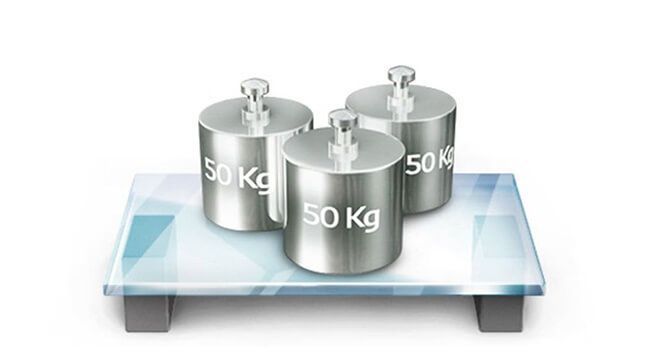 Tủ lạnh LG GR-R247LGB 675 lít Inverter có gì nổi bật? - khay kính chịu lực