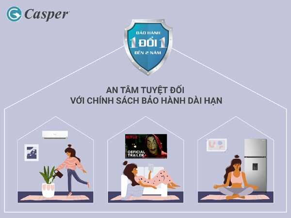  Các sản phẩm mang thương hiệu Casper 