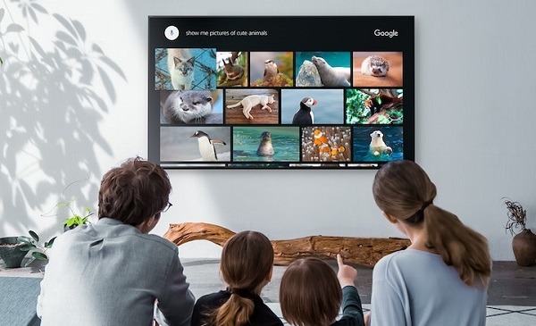 Tivi sony giọng nói giúp người dùng thao tác nhanh hơn