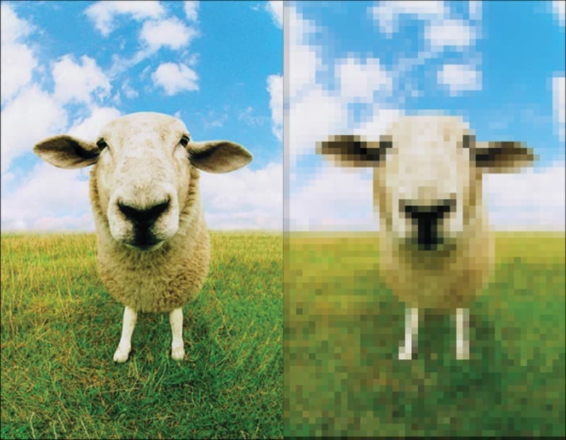 Màn hình có số điểm ảnh (PPI) càng thấp thì càng vỡ hình