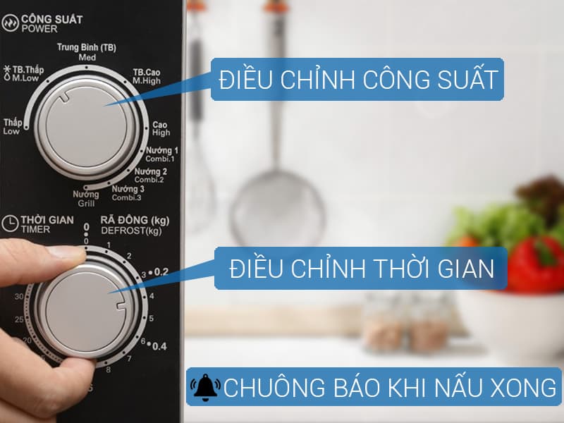 bảng điều khiển dễ sử dụng