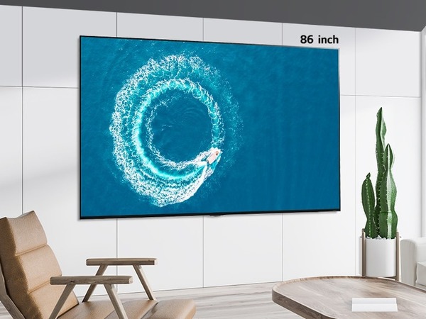 Màn hình rộng 86 inch cùng những hình ảnh hiển thị sắc nét giúp Smart Tivi LG 86UQ9100 có thể trở thành tâm điểm của mọi sự chú ý