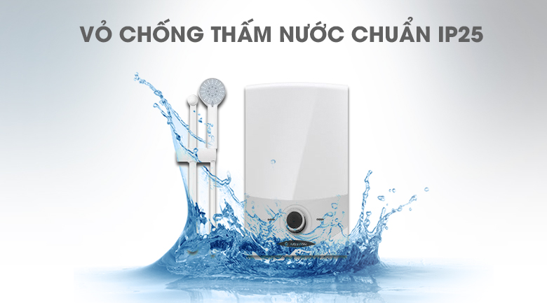 Bình nóng lạnh trực tiếp Ariston AURES COMFORT SM45E-VN ( không bơm )