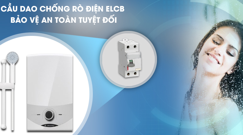 Bình nóng lạnh trực tiếp Ariston AURES COMFORT SM45E-VN ( không bơm )