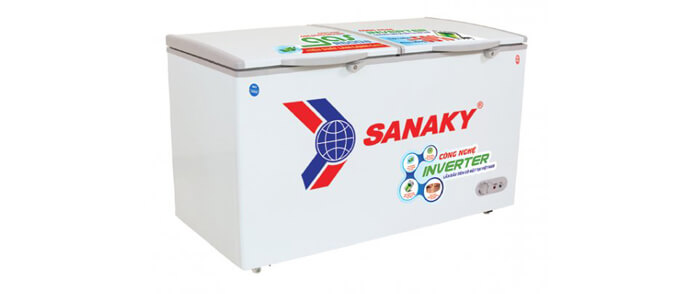 Tủ đông Sanaky 360 lít inverter 2 ngăn VH-3699W3