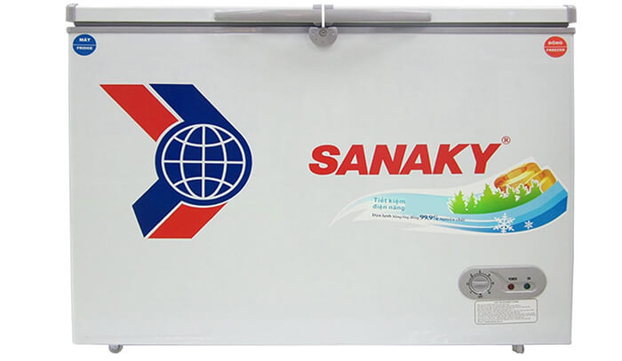 Tủ đông Sanaky 280 lít inverter 2 ngăn VH-2899W3