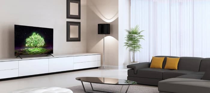 Bạn cũng có thể treo tivi lên tường nhà bạn trông như một bức tranh nghệ thuật hoàn mỹ và còn tiết kiệm tối đa không gian trong ngôi nhà.