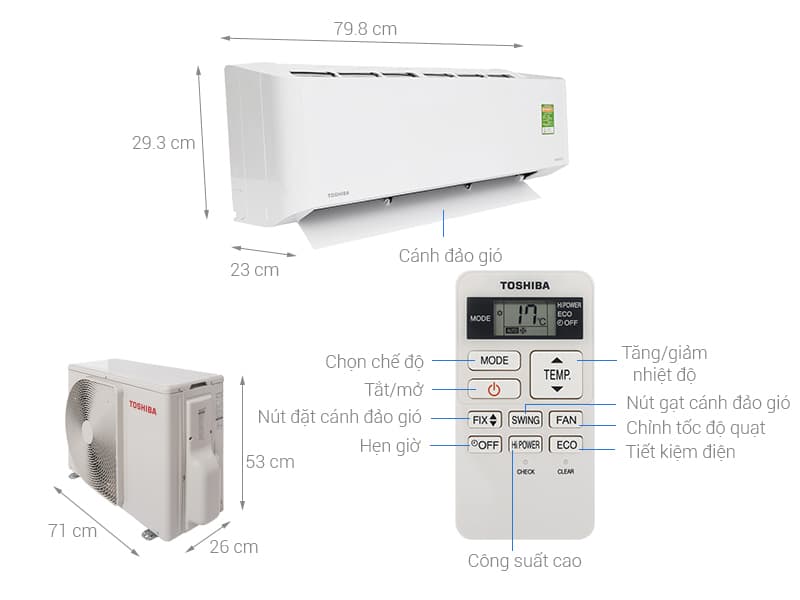 Bảng mã lỗi máy lạnh Toshiba Bảng mã lỗi máy lạnh Toshiba