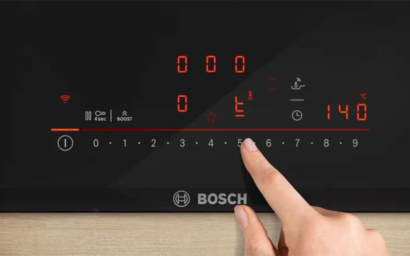 Tính năng ghi nhớ đặc biệt lưu trữ cài đặt cuối khi bị tắt bếp  Tính năng ghi nhớ đặc biệt lưu trữ cài đặt cuối khi bị tắt bếp