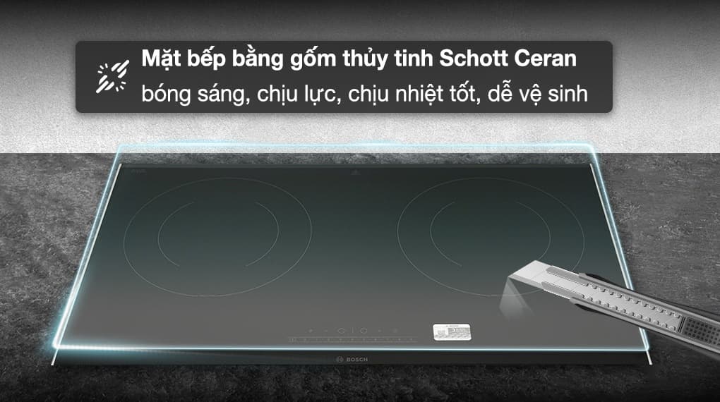 Chiếc bếp từ đôi lắp âm hiện đại, bền đẹp tô điểm cho mọi gian bếp Chiếc bếp từ đôi lắp âm hiện đại, bền đẹp tô điểm cho mọi gian bếp