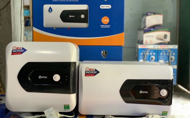 Bình nóng lạnh Rossi với công suất tối ưu, đảm bảo hiệu suất làm nóng nhanh và đều Bình nóng lạnh Rossi với công suất tối ưu, đảm bảo hiệu suất làm nóng nhanh và đều