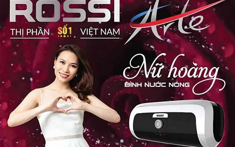 Bình nóng lạnh Rossi có xuất xứ từ nhà máy tại Việt Nam Bình nóng lạnh Rossi có xuất xứ từ nhà máy tại Việt Nam