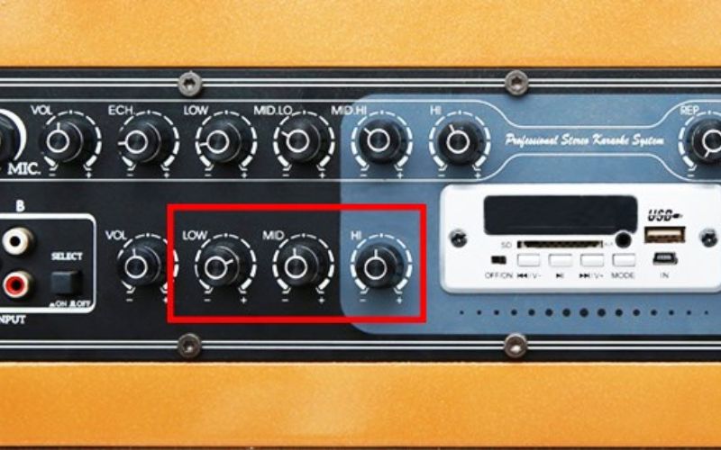  Chỉnh âm lượng nhạc phù hợp với không gian và giai điệu bài hát