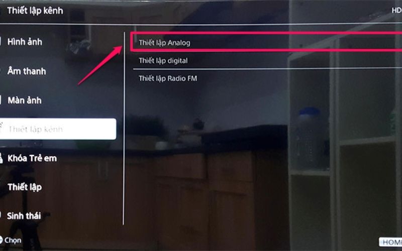 Tiếp theo, bạn có thể chọn cài đặt Analog Autotune để dò các kênh truyền hình analog truyền thống. Tiếp theo, bạn có thể chọn cài đặt Analog Autotune để dò các kênh truyền hình analog truyền thống.