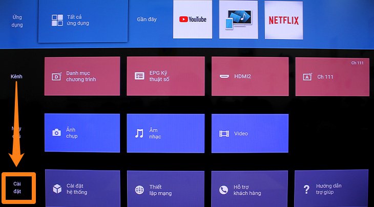 Cách khắc phục lỗi Tivi Sony không vào được Youtube Cách khắc phục lỗi Tivi Sony không vào được Youtube