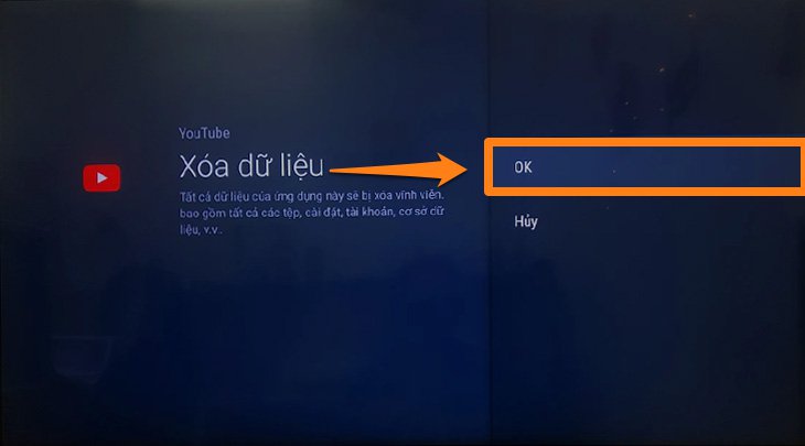Cách khắc phục lỗi Tivi Sony không vào được Youtube