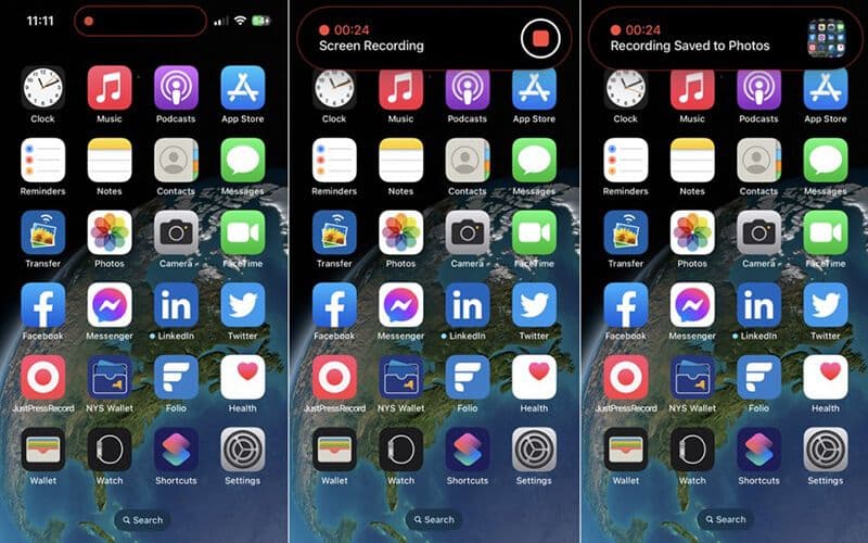 Cách quay màn hình điện thoại Iphone