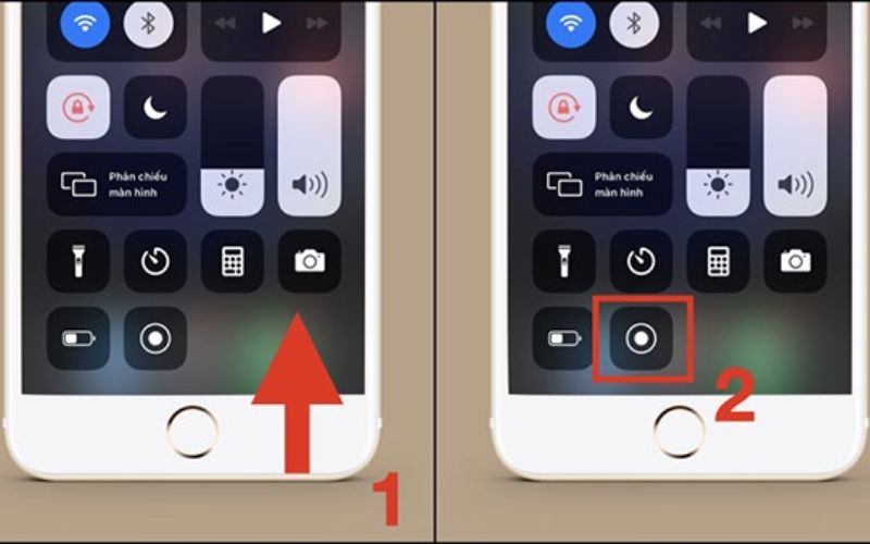 Cách quay màn hình điện thoại Iphone