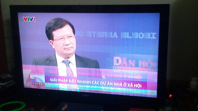 Tivi bị nhòe màu