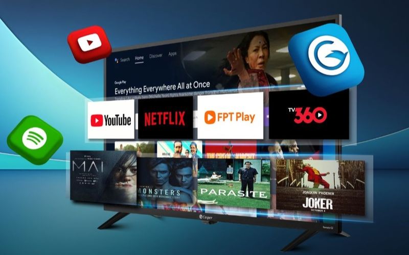 Hệ điều hành Android TV cho bạn thưởng thức mọi chương trình yêu thích Hệ điều hành Android TV cho bạn thưởng thức mọi chương trình yêu thích