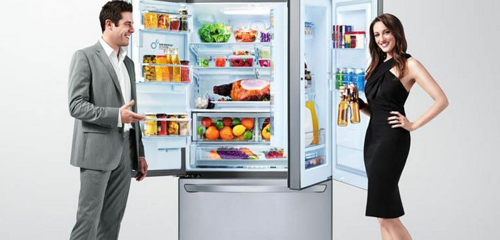 Tủ lạnh LG có dung tích lớn