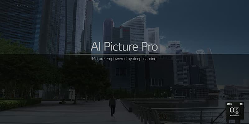 Công nghệ AI Picture Pro mang đến hình ảnh rõ nét và tươi sáng 